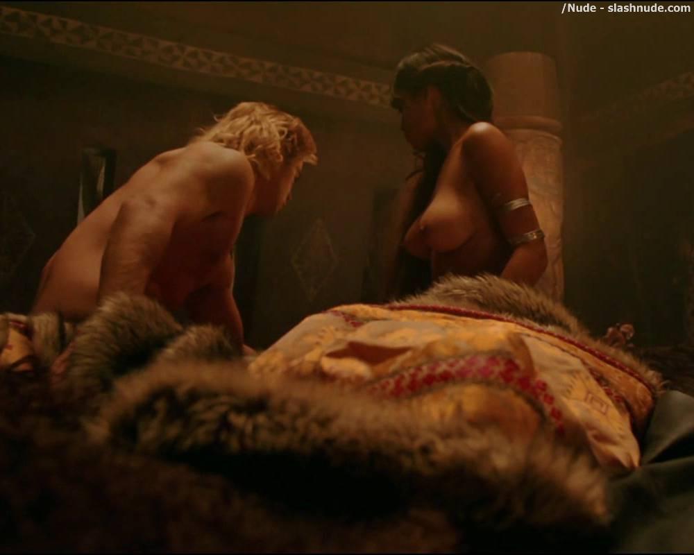 Rosario Dawson Nude In Alexander Tames Greatness 11