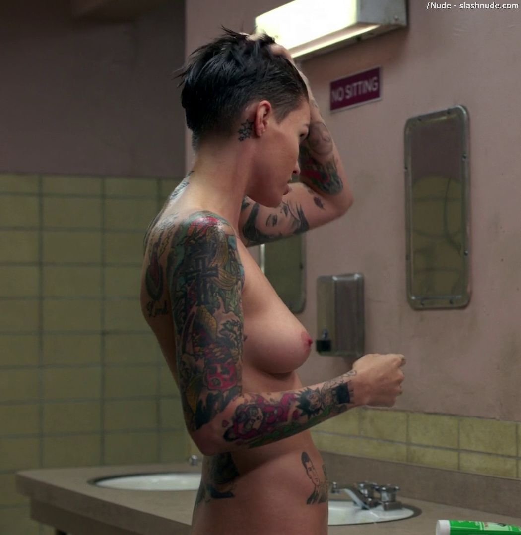 Orange is the new black ruby rose nude.