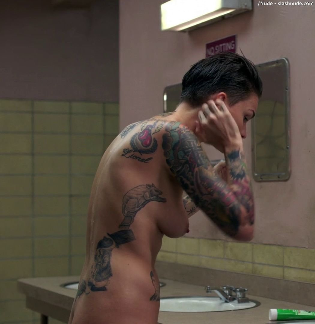 Ruby Rose Nude In Orange Is New Black 7