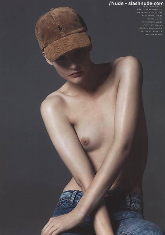 Sara Blomqvist Topless And True Blue 7