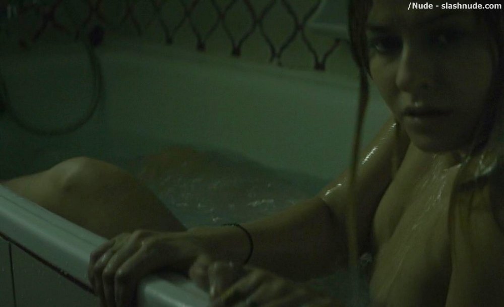 Scout Taylor Compton Topless In Ghost House 12