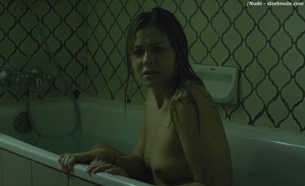 Scout Taylor Compton Topless In Ghost House 15