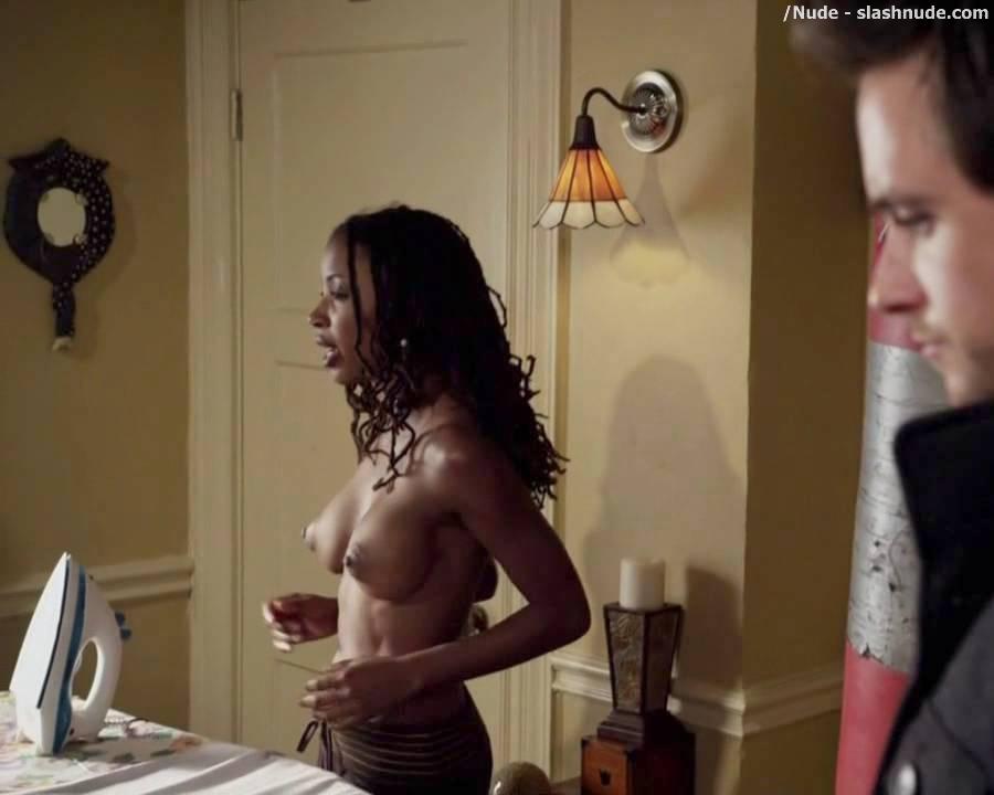 Shanola Hampton Topless Ironing On Shameless 10