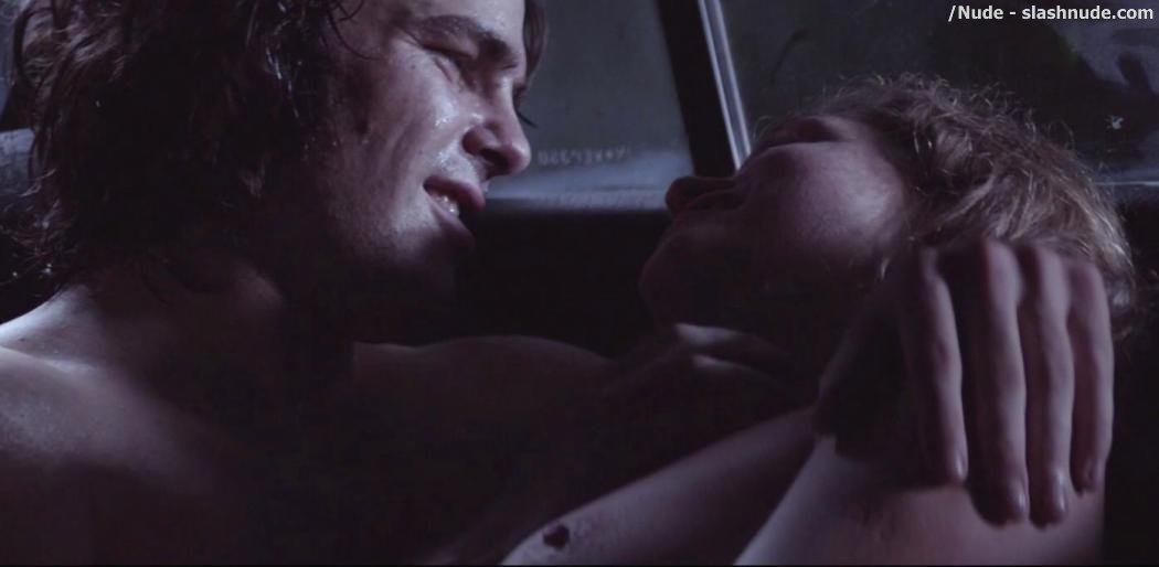 Stefania Koessl Topless Car Sex Scene In The Clan 22