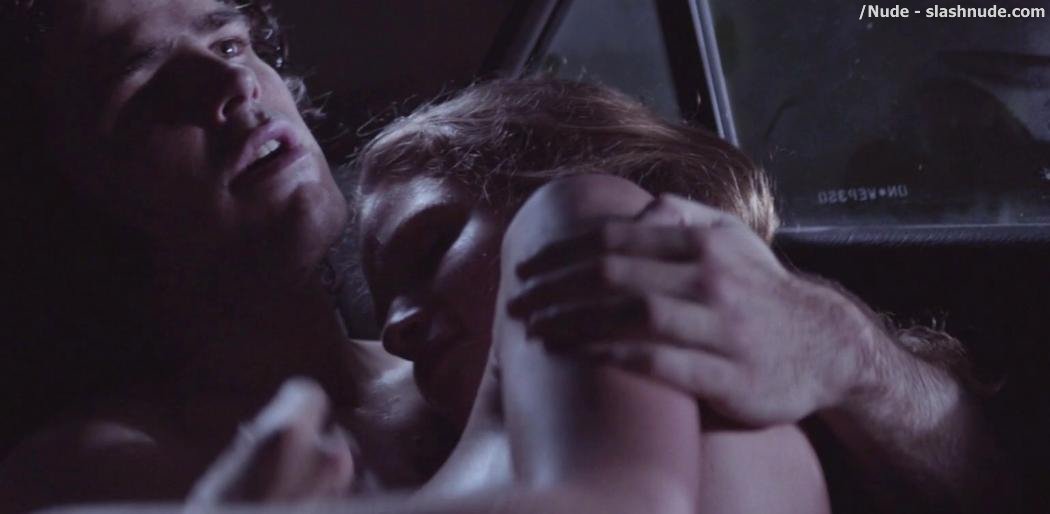 Stefania Koessl Topless Car Sex Scene In The Clan 24