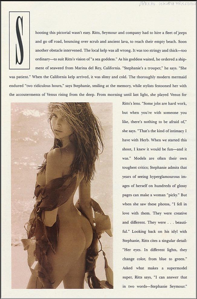 Stephanie Seymour Nude In Classic Playboy Photos 3
