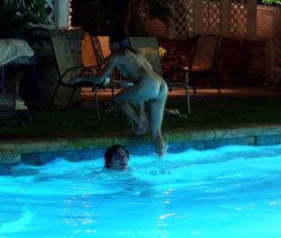 brigette davidovici nude for a seductive swim on californication 2482 6