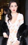 charli xcx breasts revealed in slip at music lunch 9768 4