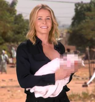 chelsea handler flashes breast in spoof political ad 6676 1