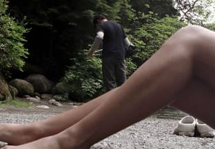 crystal lowe topless for swim in wrong turn 2 dead end 7225 18