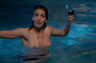 dawn olivieri topless in the pool on house of lies 0061 11