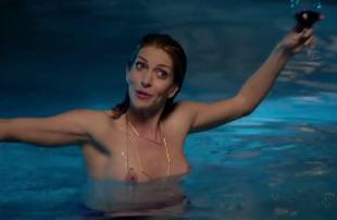 dawn olivieri topless in the pool on house of lies 0061 12