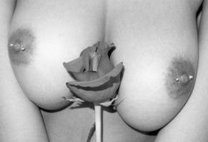 ebonee davis nude with a rose for terry richardson 6223 11