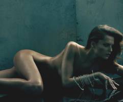 elena melnik nude wearing only jewelry in numero 4760 6