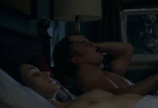 emmy rossum topless after sex in bed on shameless 8119 11