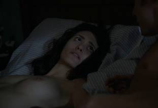 emmy rossum topless after sex in bed on shameless 8119 17