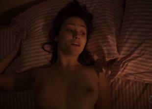 emmy rossum topless in bed to go over her to do list 1119 10