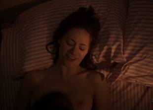 emmy rossum topless in bed to go over her to do list 1119 15