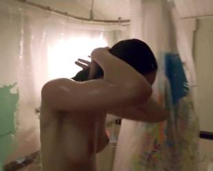emmy rossum topless in the shower from shameless 6324 17