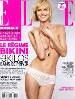 eva herzigova nude in black and white for elle 1860 1