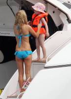 geri halliwell topless on hot summer day on yacht 9356 8