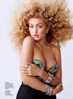 gigi hadid topless nipples out in v magazine 4990 3