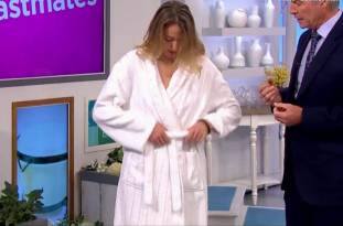 hannah almond topless for breast exam on lorraine 2263 1