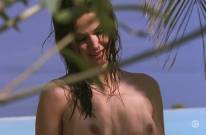 helena noguerra nude pool scene from mafiosa 0663 19