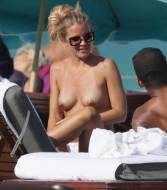 ina toennes topless on honeymoon with dennis aogo 3901 2