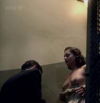 jenna louise coleman topless in room at top 6733 5