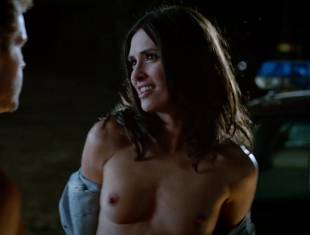 karolina wydra topless on hood of car on true blood 0652 2