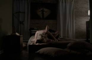 kathleen robertson naked and on top in bed on boss 2933 4