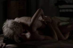 kathleen robertson naked and on top in bed on boss 2933 6