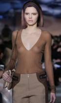 kendall jenner breasts bared on new york runway 1855 5