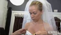 kendra wilkinson topless to try on her wedding gown 6383 25