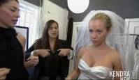 kendra wilkinson topless to try on her wedding gown 6383 26