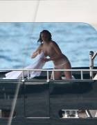 lily cole topless for bon voyage on a yacht in st barts 7711 16