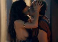 lucy lawless jamie murray threesome sex scene on spartacus 1539 7