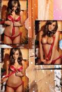 lucy pinder rosie jones holly peers friends topless for christmas 4150 6