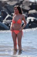 maria fowler topless at beach for english sun 5362 3