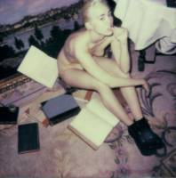miley cyrus nude top to bottom in polaroids for v mag 4757 6