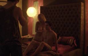 mircea monroe topless in bed from magic mike 6780 5