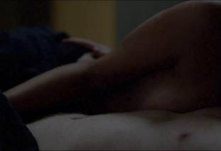 morena baccarin topless with hands down dude pants on homeland 6155 14