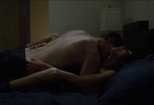 morena baccarin topless with hands down dude pants on homeland 6155 19