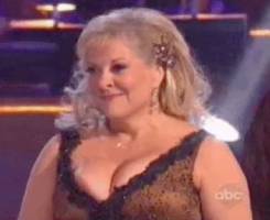 nancy grace nipple pops out on dancing with stars 0255 2