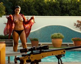 natalie becker topless out of pool in strike back 1748 15