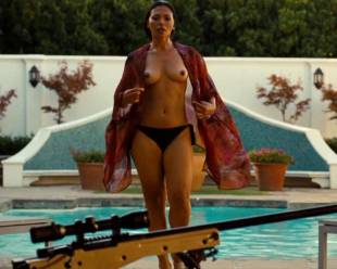 natalie becker topless out of pool in strike back 1748 18