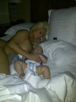 nicole coco austin nude with a baby in bed 9698 1