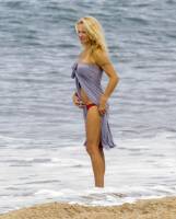 pamela anderson topless run at french beach 3604 14
