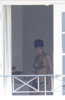 rihanna nude in bedroom changing out of her bikini 7373 1